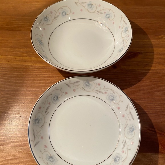 2 Bowls English Garden Fine China Japan - Picture 2 of 3